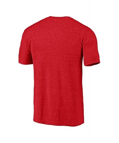 Men's Branded Heathered Red Los Angeles Angels Hometown Tri-Blend T-shirt $19.80 T-Shirts