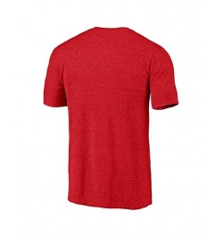 Men's Branded Heathered Red Los Angeles Angels Hometown Tri-Blend T-shirt $19.80 T-Shirts