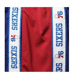 Men's Branded Royal, Red Philadelphia 76ers Big and Tall Tape Mesh Shorts $24.50 Shorts