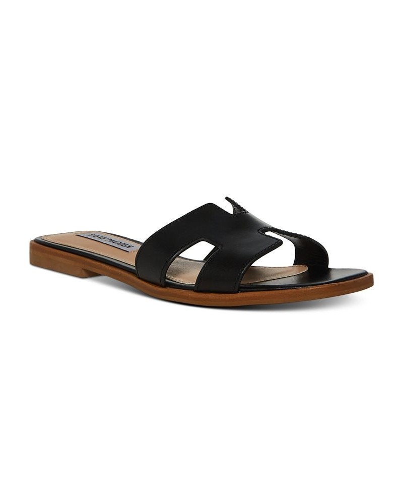 Women's Hadyn Slide Sandals Black $39.16 Shoes