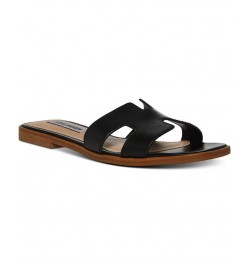 Women's Hadyn Slide Sandals Black $39.16 Shoes