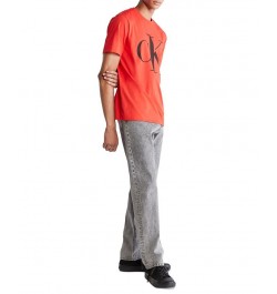 Men's Monogram Logo Graphic T-Shirt PD04 $14.10 T-Shirts