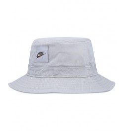 Men's Gray Futura Core Bucket Hat $19.60 Hats