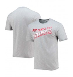 Men's Gray Tampa Bay Buccaneers Stealth Transition Space-Dye T-shirt $13.44 T-Shirts