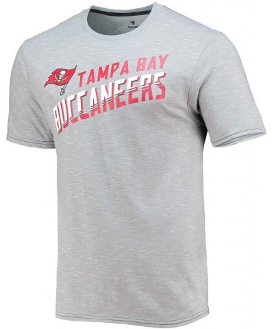 Men's Gray Tampa Bay Buccaneers Stealth Transition Space-Dye T-shirt $13.44 T-Shirts