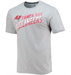 Men's Gray Tampa Bay Buccaneers Stealth Transition Space-Dye T-shirt $13.44 T-Shirts