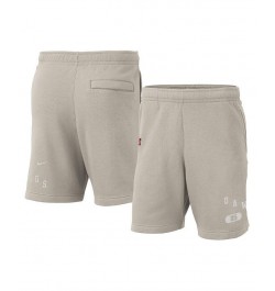 Men's Cream Georgia Bulldogs Fleece Shorts $32.50 Shorts