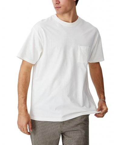 Men's Loose Fit T-shirt White $20.29 T-Shirts