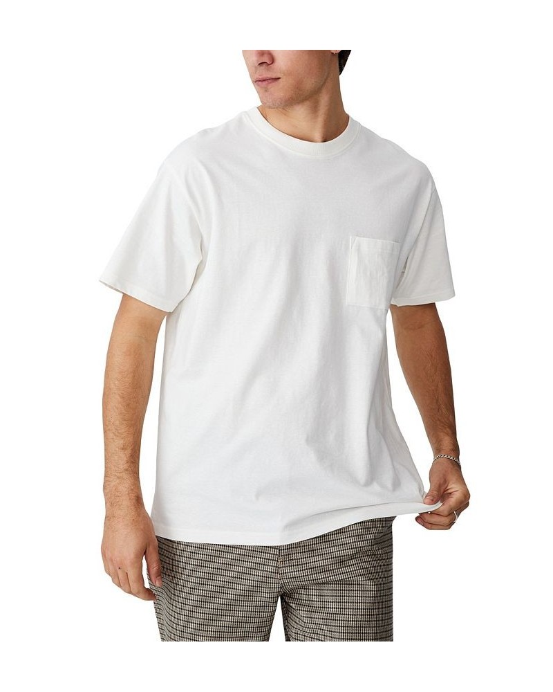 Men's Loose Fit T-shirt White $20.29 T-Shirts