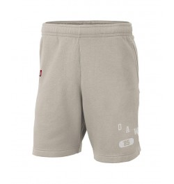 Men's Cream Georgia Bulldogs Fleece Shorts $32.50 Shorts