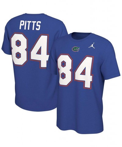 Men's Kyle Pitts Royal Florida Gators Alumni Name Number T-shirt $23.99 T-Shirts