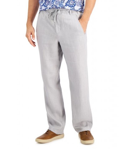 Men's 100% Linen Pants Shade Slate $18.00 Pants