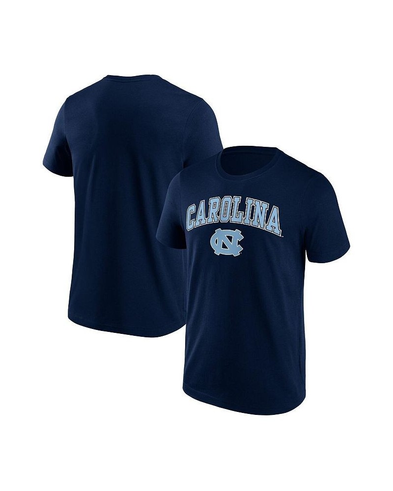 Men's Branded Navy North Carolina Tar Heels Campus 2.0 T-shirt $15.00 T-Shirts