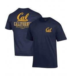 Men's Navy Cal Bears Stack 2-Hit T-shirt $19.80 T-Shirts