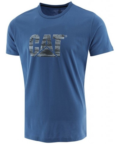 Men's Logo Graphic T-Shirt Blue $11.70 T-Shirts