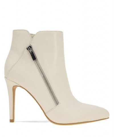 Women's Houston Pointy Toe Bootie White $46.19 Shoes