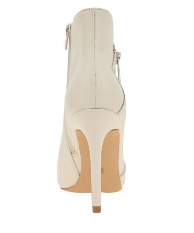 Women's Houston Pointy Toe Bootie White $46.19 Shoes