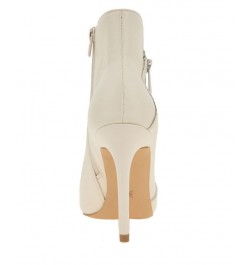 Women's Houston Pointy Toe Bootie White $46.19 Shoes