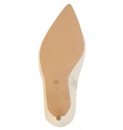 Women's Houston Pointy Toe Bootie White $46.19 Shoes