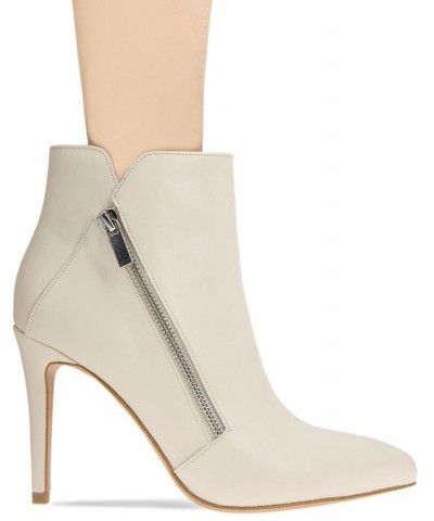 Women's Houston Pointy Toe Bootie White $46.19 Shoes