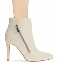 Women's Houston Pointy Toe Bootie White $46.19 Shoes