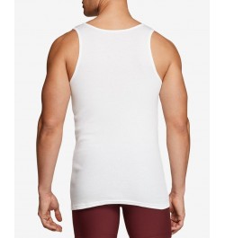 Men's 5-Pk. Classic Soft Cotton Tanks White $32.60 Undershirt