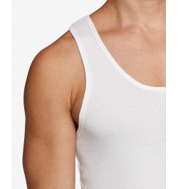 Men's 5-Pk. Classic Soft Cotton Tanks White $32.60 Undershirt