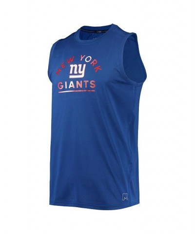 Men's Royal New York Giants Rebound Tank Top $25.30 T-Shirts