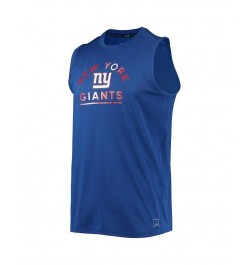 Men's Royal New York Giants Rebound Tank Top $25.30 T-Shirts