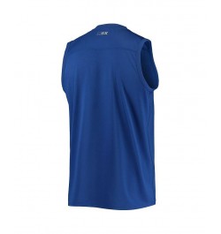 Men's Royal New York Giants Rebound Tank Top $25.30 T-Shirts