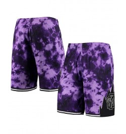 Men's Purple Toronto Raptors Hardwood Classics 1998 Galaxy Swingman Shorts $42.32 Shorts