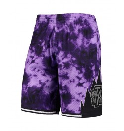 Men's Purple Toronto Raptors Hardwood Classics 1998 Galaxy Swingman Shorts $42.32 Shorts