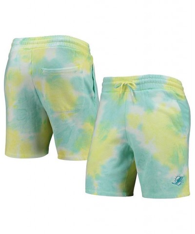 Men's White Miami Dolphins Tie-Dye Shorts $30.79 Shorts