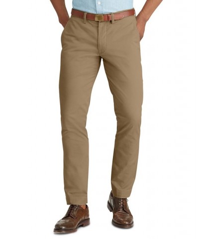 Men's Straight-Fit Stretch Chino Pants Classic Tan $47.50 Pants