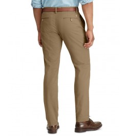 Men's Straight-Fit Stretch Chino Pants Classic Tan $47.50 Pants