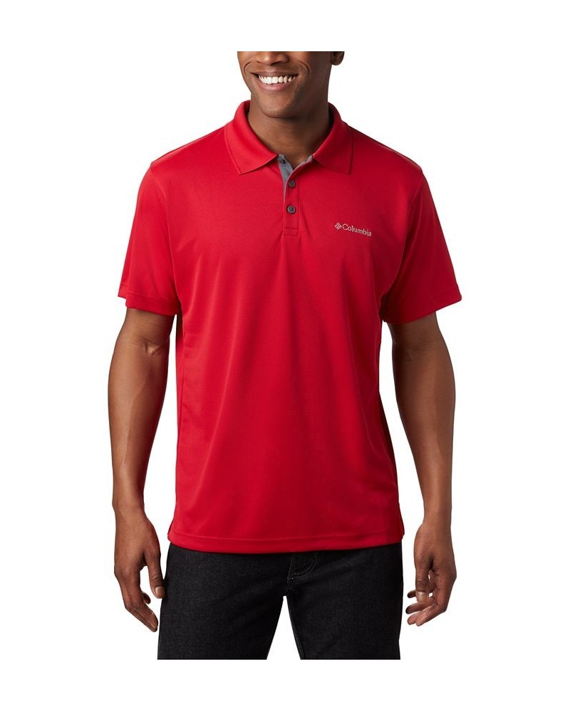 Men's Big & Tall Utilizer™ Polo Mountain Red $29.99 Polo Shirts