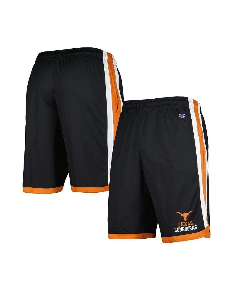 Men's Black Texas Longhorns Basketball Shorts $35.99 Shorts