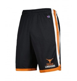 Men's Black Texas Longhorns Basketball Shorts $35.99 Shorts