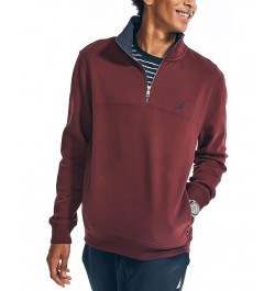 Men's J-Class Classic-Fit Quarter Zip Fleece Sweatshirt PD04 $16.73 Sweatshirt