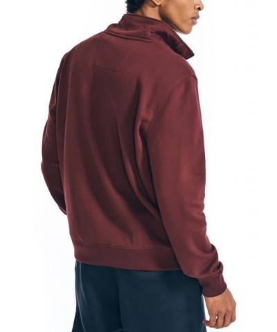 Men's J-Class Classic-Fit Quarter Zip Fleece Sweatshirt PD04 $16.73 Sweatshirt