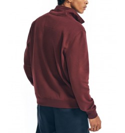 Men's J-Class Classic-Fit Quarter Zip Fleece Sweatshirt PD04 $16.73 Sweatshirt