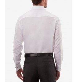 Men's Classic-Fit Non-Iron Performance French Cuff Dress Shirt White $28.86 Dress Shirts