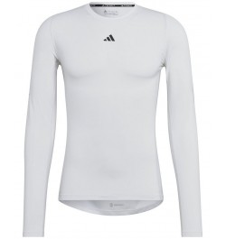 Men's Techfit Performance Training Long-Sleeve T-Shirt White $15.95 T-Shirts