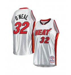 Men's Shaquille O'Neal Platinum Miami Heat 2005-06 Hardwood Classics 75th Anniversary Swingman Jersey $59.20 Jersey