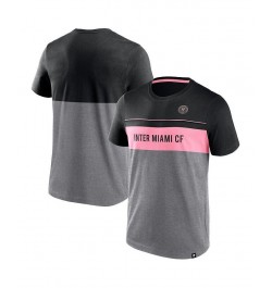 Men's Branded Black, Gray Inter Miami CF Striking Distance T-shirt $18.00 T-Shirts