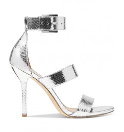 Women's Amal Dress Sandals Silver $44.97 Shoes