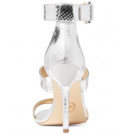 Women's Amal Dress Sandals Silver $44.97 Shoes