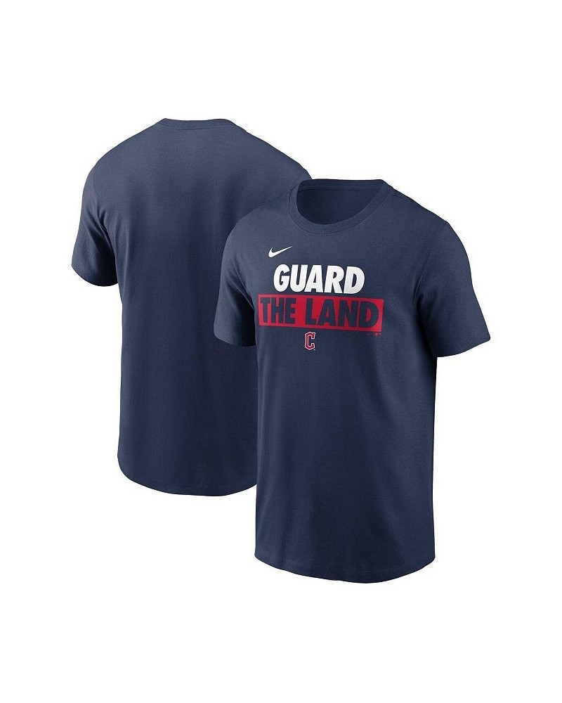 Men's Navy Cleveland Guardians Rally Rule T-shirt $18.90 T-Shirts