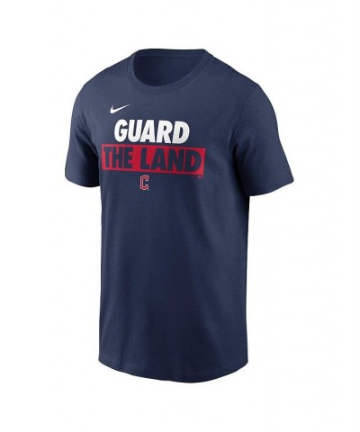 Men's Navy Cleveland Guardians Rally Rule T-shirt $18.90 T-Shirts