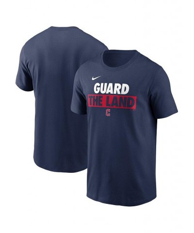 Men's Navy Cleveland Guardians Rally Rule T-shirt $18.90 T-Shirts